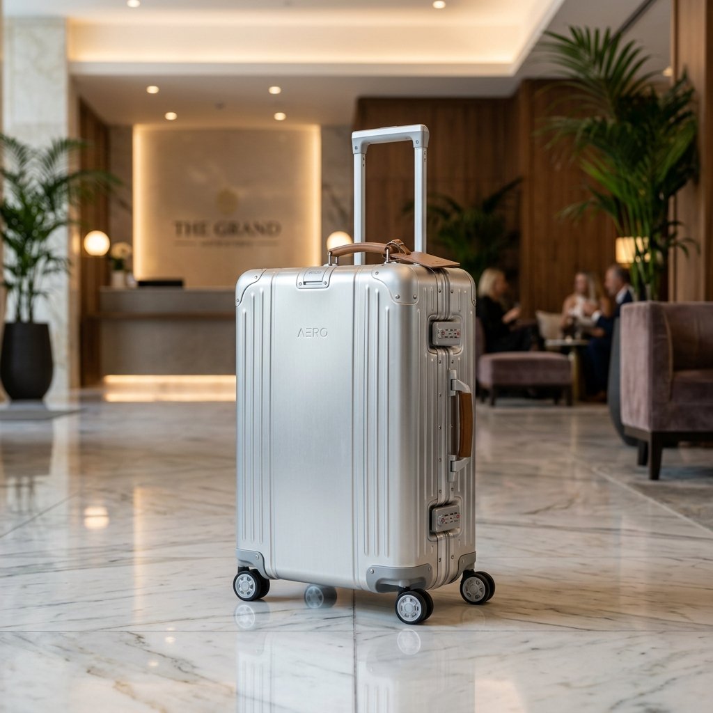 Aeon Koffer Aluminium von Langston und Keene